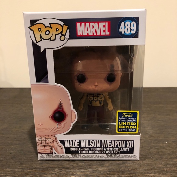 Funko Pop! Marvel Wade Wilson Weapon XI SDCC #489 - Picture 1 of 6